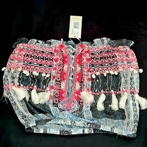 NWT Medium Ramy Brook Alessia Tube Top